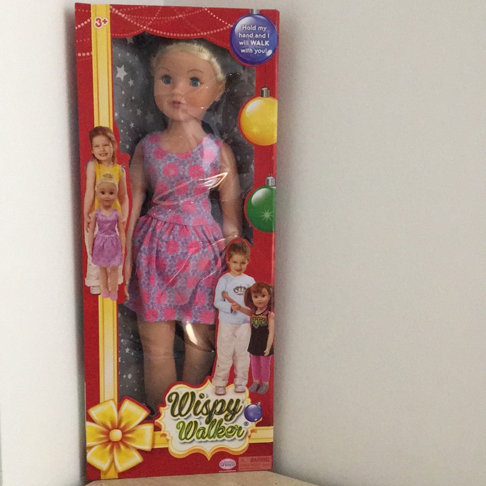 Uneeda Wispy  Walk With Me Doll 2018 New with box
